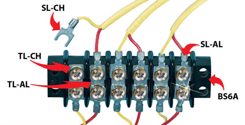 Terminal strip component part numbers